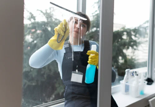 Nettoyage de vitres intérieures et extérieures à Caixon